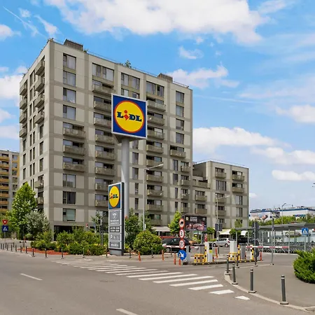 בוקרשט Mido Bird Luxury Apartment With Private Parking & Self Check-In מראה חיצוני תמונה