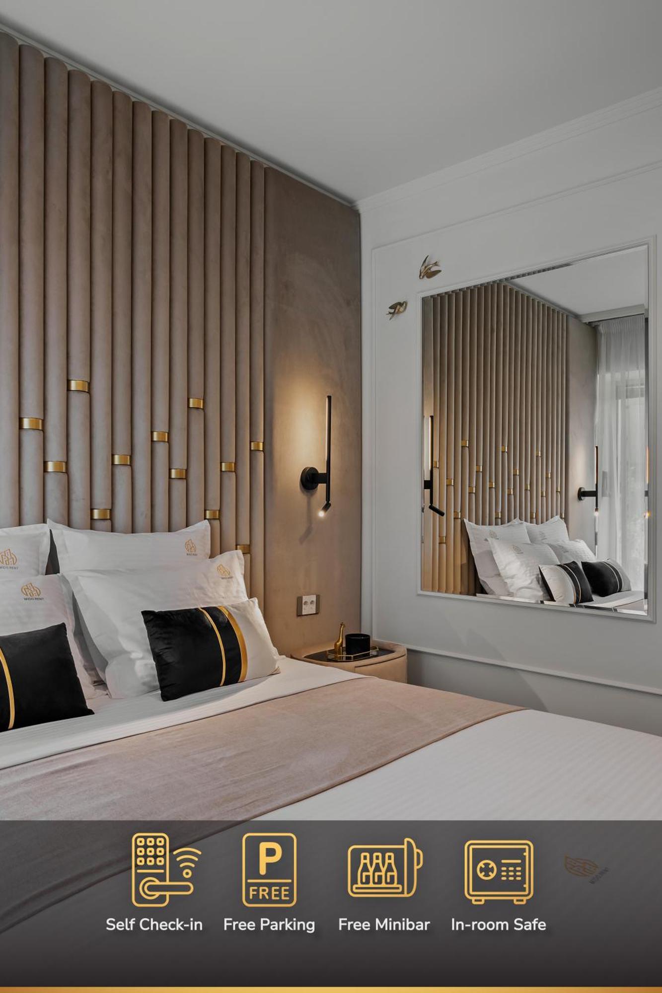 Mido Bird Luxury With Private Parking & Self Check-in * Bucharest