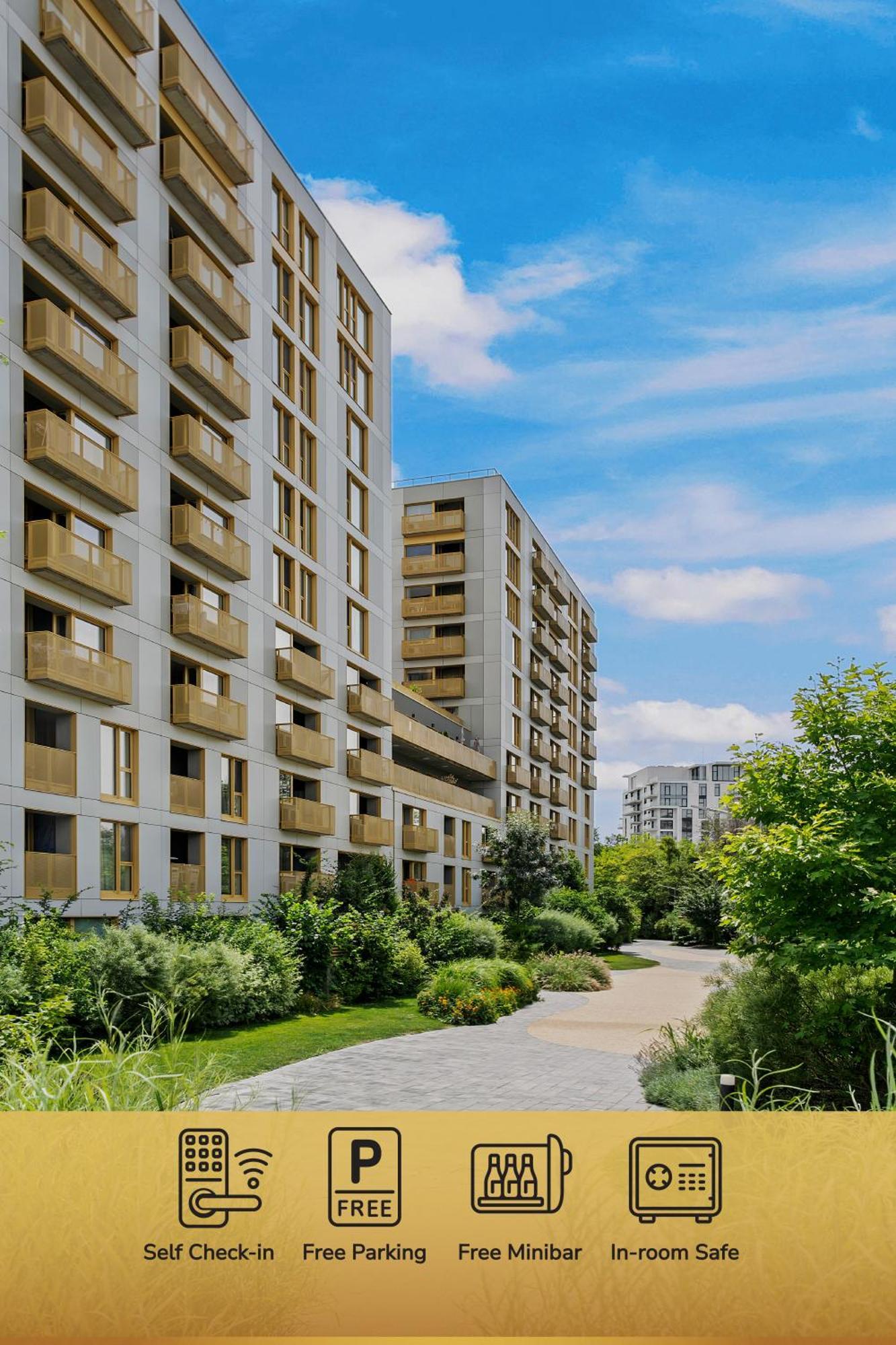 Mido Bird Luxury With Private Parking & Self Check-in Apartment Bucharest